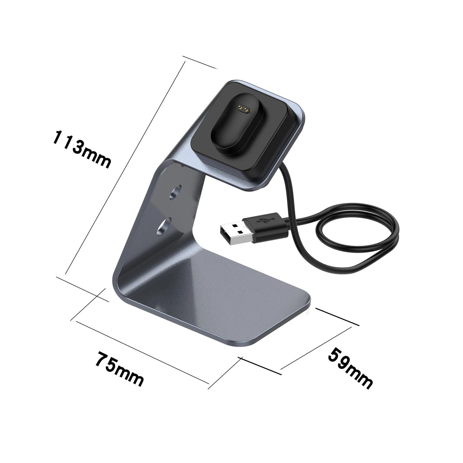 

Wireless Charger Stand For IPhone 12 Pro Aluminum Alloy Wireless Charging Stand Foldable Convenient Bracket Holder