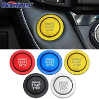 car styling accessories for toyota c hr corolla auris prius chr sienta cover ring start stop engine power button ring sticker