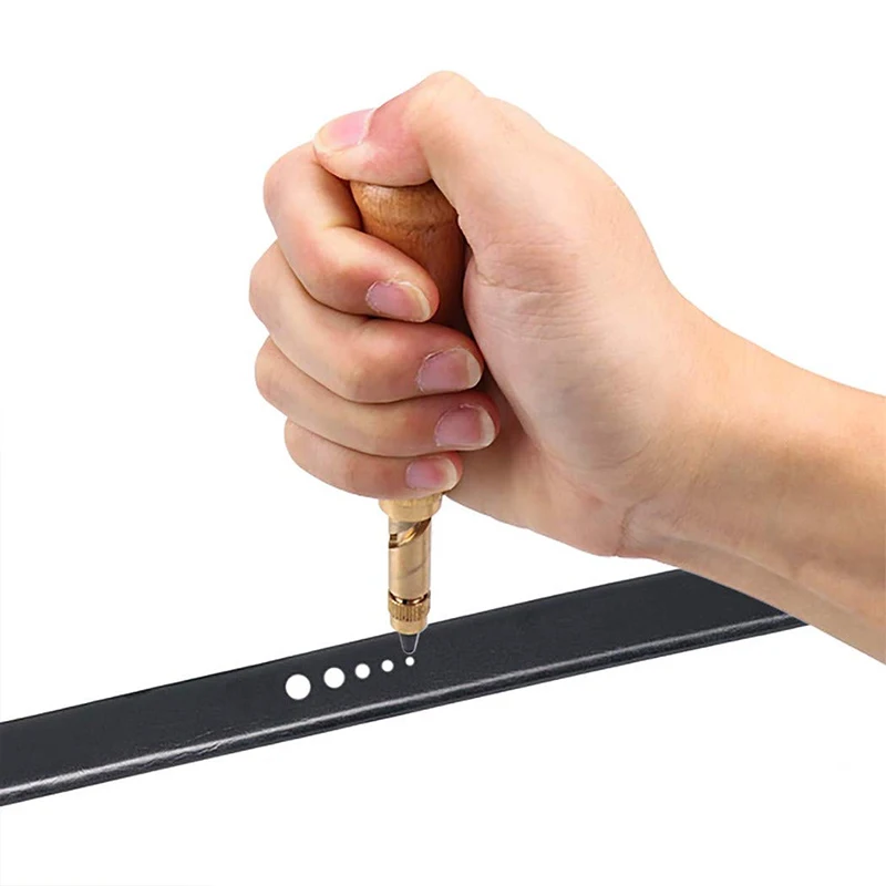 TOYOBER автоматический ремни винтовой Дырокол бесшумный вращающийся стальной