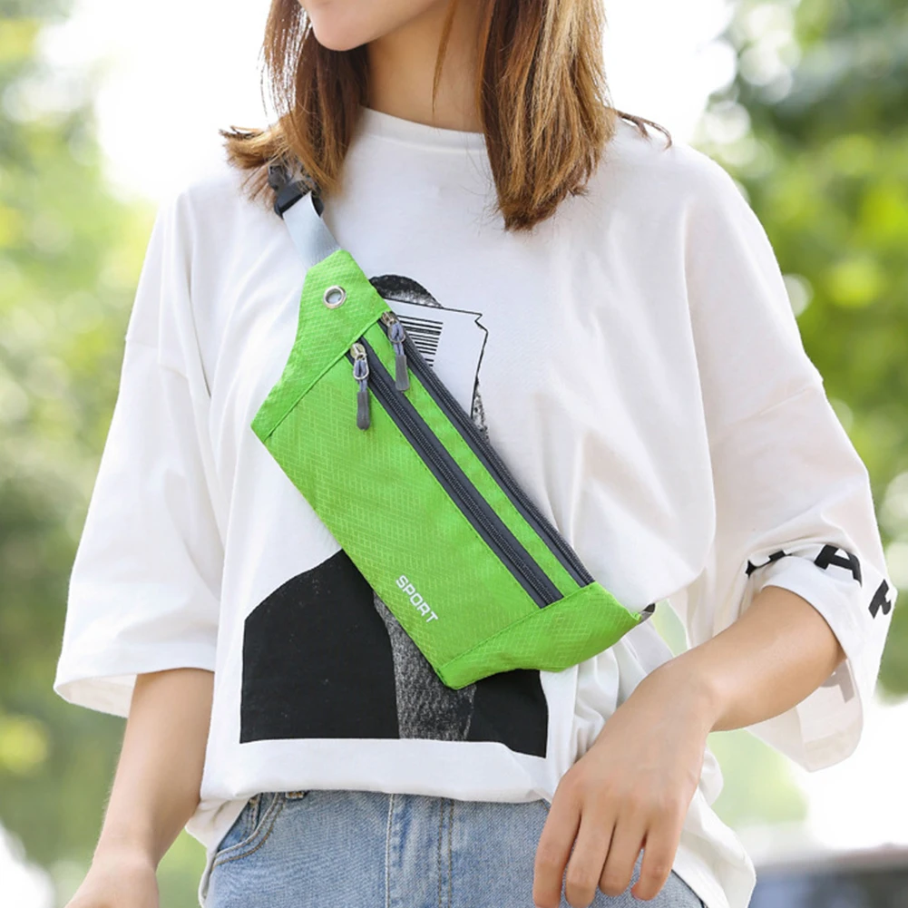 

Waist Packs Bag Sports Waterproof Chest Handbag Unisex Multi-function Pockets Waist Packs Belly Belt Bags Running Cycling Bag