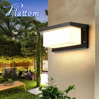smart remote solar led outdoor wall light waterproof decor lamps for balcony patio doorway pillar lights solar garden wall lamp