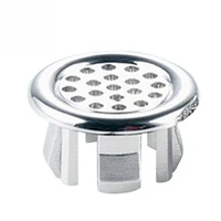 2 pcs sink round ring overflow spare cover tidy chrome trim bathroom ceramic basin overflow ring bathroom replace accessories