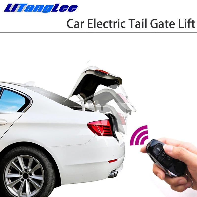 

LiTangLee Car Electric Tail Gate Lift Tailgate Assist System For Audi A4 B8 8K 2008~2016 Remote Control Trunk Lid