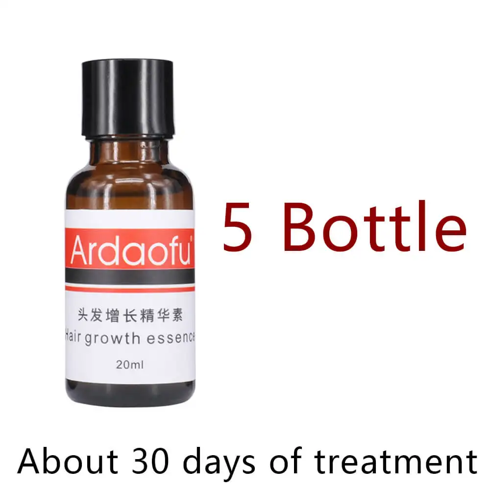 Small 5 bottles Быстрая мощная эссенция для роста волос, масло против выпадения волос, жидкая плотная сыворотка-спрей, Кератиновое средство для ухода за волосами для женщин и мужчин, 30 мл - Цвет: Small 5 bottles