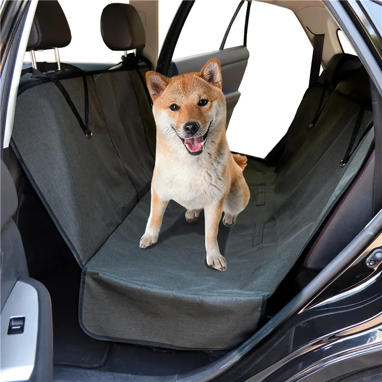 

Прокладка для собак на заднее сиденье автомобиля, однослойный матовый материал, дышащая визуальная сетка, съемные и моющиеся принадлежност...