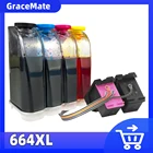 GraceMate 2018 новая версия 664 Сменные чернила CISS для HP 664 для Deskjet Ink Advantage 2675 2600 1115 2135 2138 3635 1118