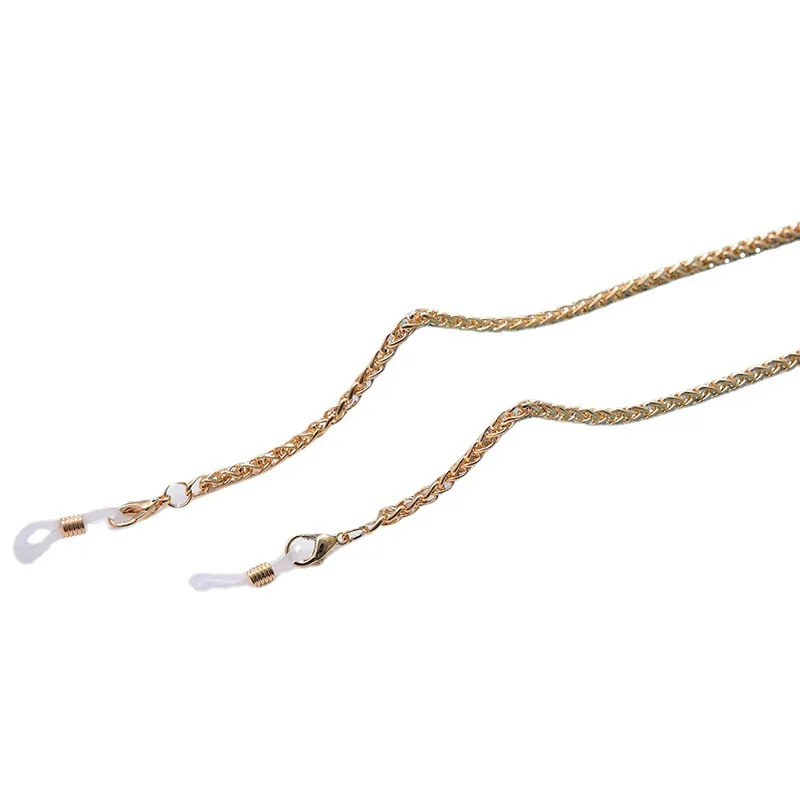 

Basic Alloy Glasses Chains Around The Neck For Men Women Sunglasses Flowers Beaded Eyewear Retro Holder Strap Metal Lanyard Cord