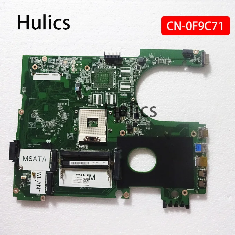 Hulics оригинал для DELL Inspion 5720 N5720 7720 Материнская плата DA0R09MB6H1 F9C71 0F9C71 CN-0F9C71 HM77 DDR3