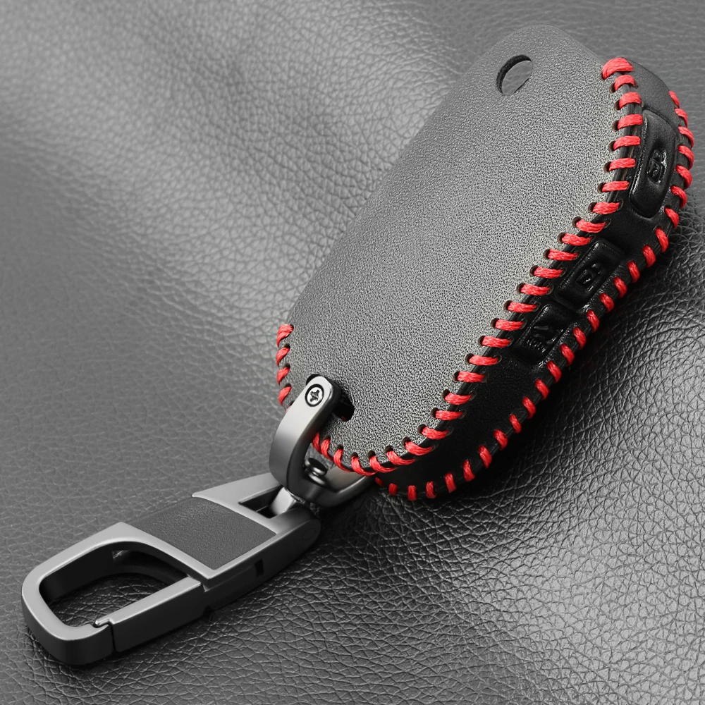Remote FLIP Key Case For Kia Sportage Ceed Sorento Cerato Forte Leather Fob Shell Cover Skin Holder 2017 2018 2019 | Автомобили и
