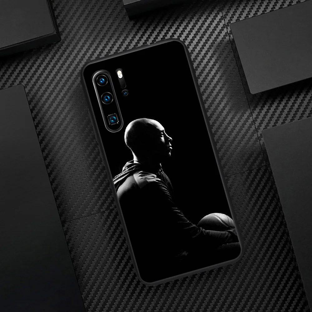 

Basketball Kobe Black Mamba 24 Phone Case For Huawei P Mate 10 20 30 40 Pro Lite Smart 2019 2021 black Waterproof Trend Coque