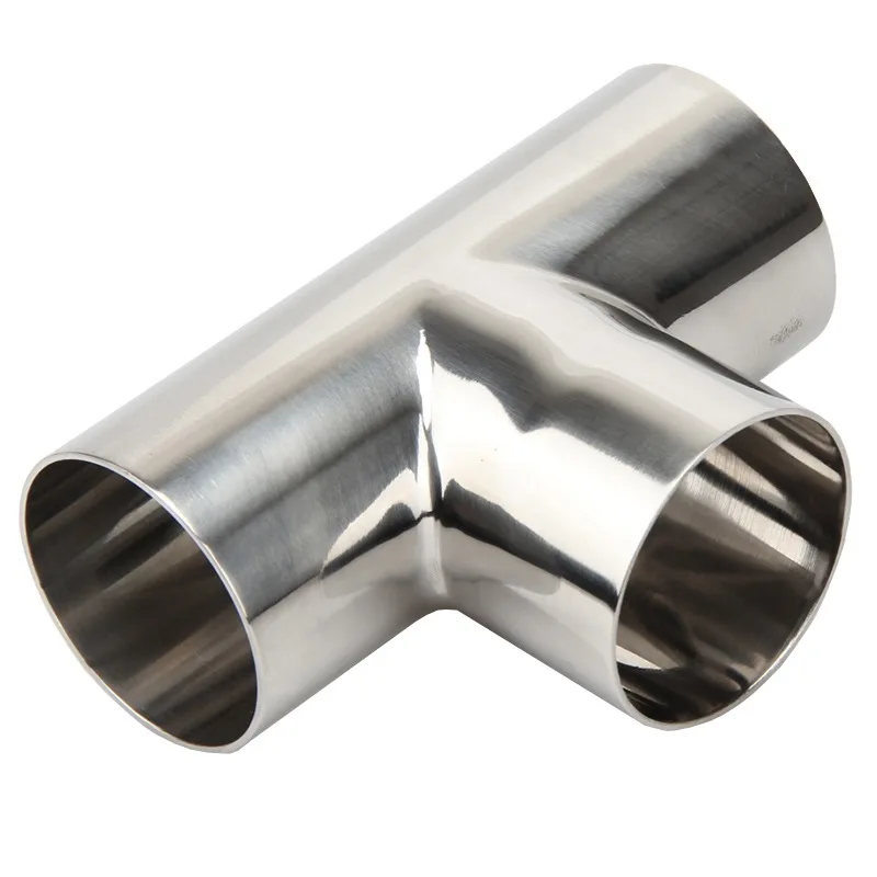 32mm O/D 304 Stainless Steel WELD Sanitary Ferrule 3 way Tee Connector Pipe Fitting Food grade | Обустройство дома