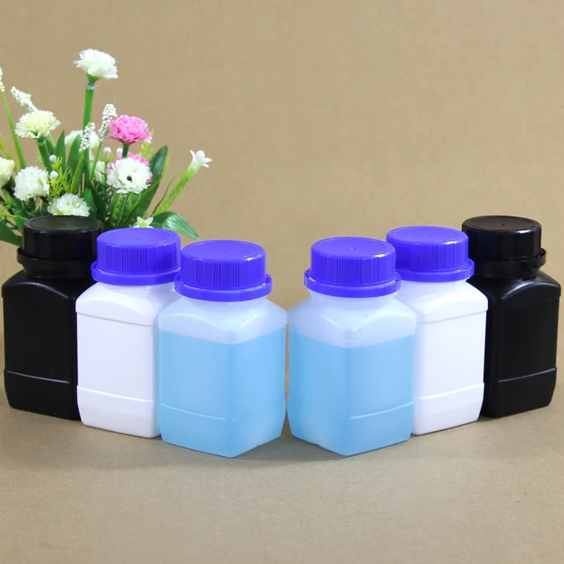 10 шт. квадратные бутылки с широким горлом 250 мл | Дом и сад