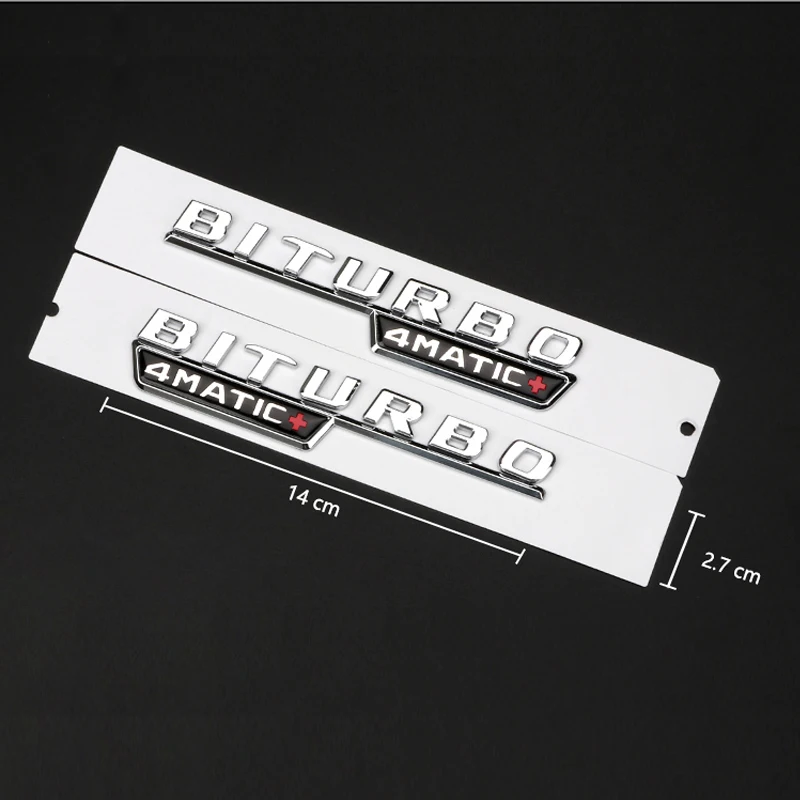 

Car sticker abs plastic 4matic BRTUIBO trunk fender Auto body decoration for Mercedes Benz accessories w204 205 203 211 cla cls