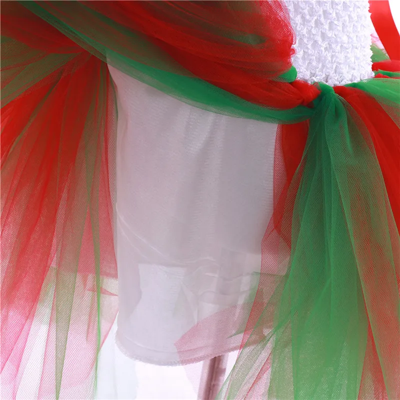 Шикарные рождественские платья-пачки в виде единорога с красными и зелеными