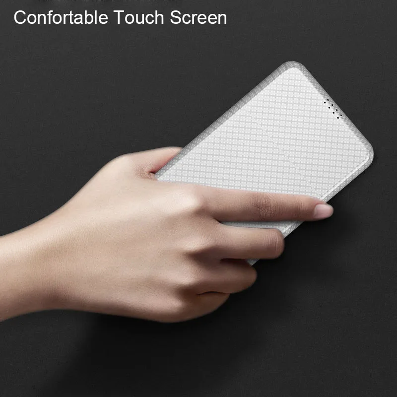 Ультратонкий портативный внешний аккумулятор 10000 мАч с отличным дизайном