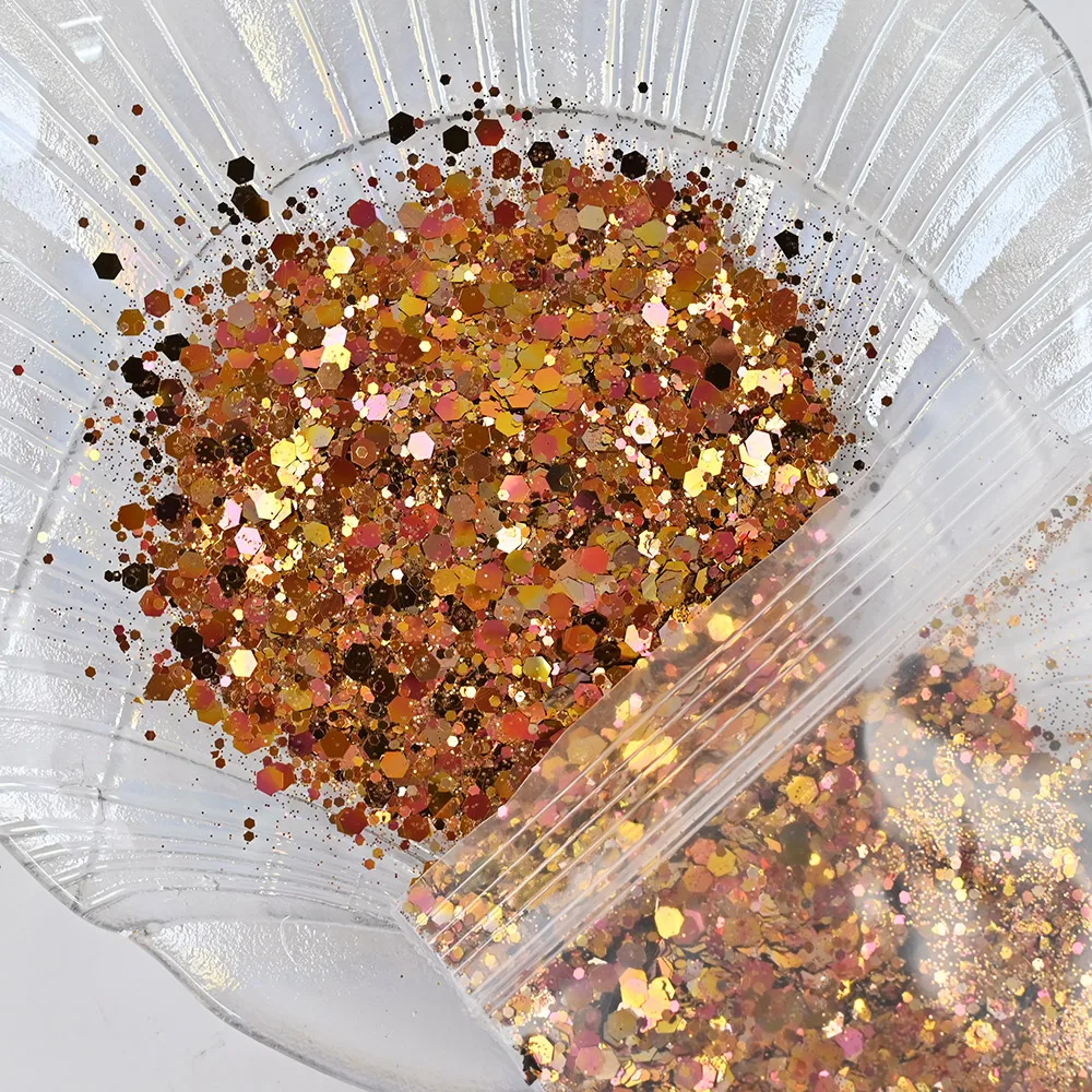 50 г/пакет объемный блеск для ногтей голографические хлопья русалки смешанные