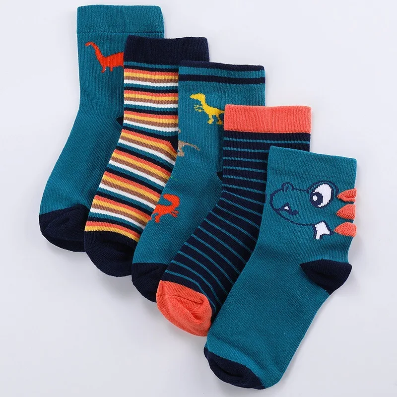 

5 Pairs/lot Baby Girls Socks Autumn and Winter Cotton Newborn Baby Socks Baby Kids Socks for Children Boys Socks