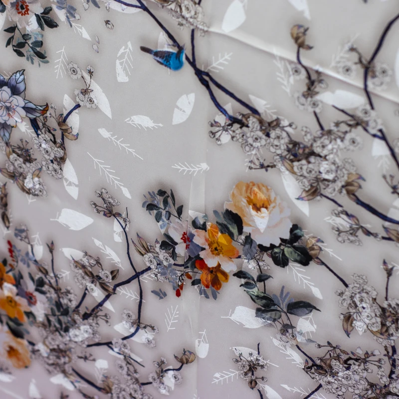 Шелковая печать высокого класса вечернее платье постельные принадлежности