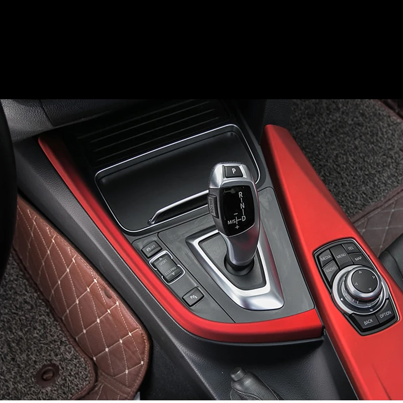 

Car Styling Gear Shift Box Sequins Cover Trim Stall Decoration strip sticker for BMW 3 4 Series 3GT F30 F31 F32 F34 F36 316i 320