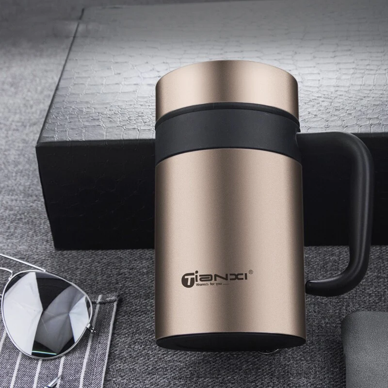 TIANXI портативная Термокружка для путешествий кофейная кружка бутылка воды