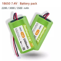 18650 74 v 2200mah3000mah3500mah rechargeable battery pack megaphone doublepow protection board