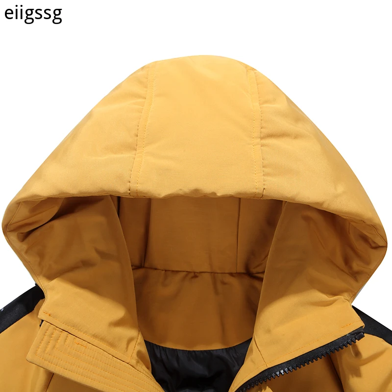 2021 Teens New Winter Men's Down Jacket Stylish Male Down Coat Thick Warm Man Clothing Brand Men's Apparel Warm Parka 1910