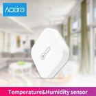 Aqara zigbee Беспроводной датчик температуры и влажности термометр гигрометр mijia датчик температуры и влажности для комплекта умного дома