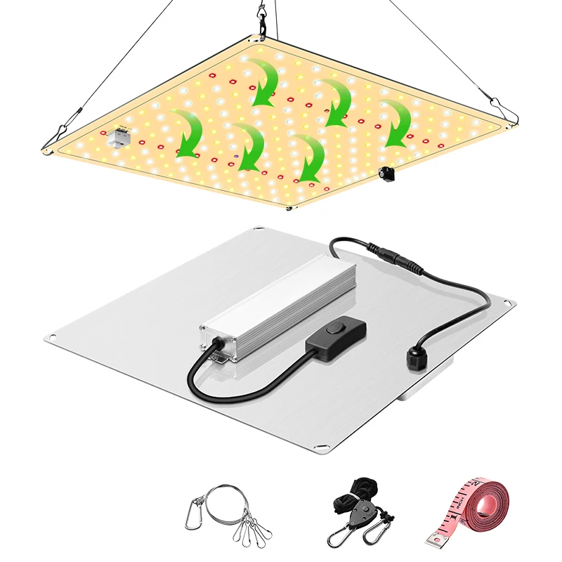 

Светодиодная лампа полного спектра для выращивания растений Samsung 650 Вт/с, квантовая лампа для выращивания растений в теплице, цветочных семя...