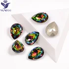 YANRUO 4320 капли VM цвет ногтей Стразы s Алмазный заостренный Кристалл причудливые стразы для 3D DIY Дизайн ногтей украшение