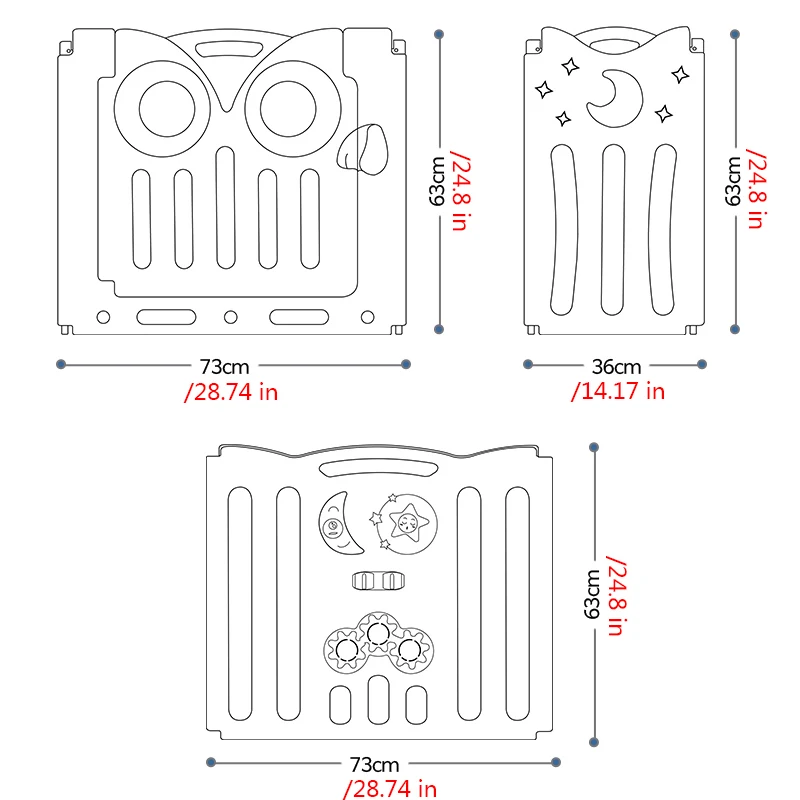 

Good Babys Playpen With Trojan Slide Swings Free Mats Baby Safety Barrier Dry Ball Pool Children Kids Fence Indoor Game Places