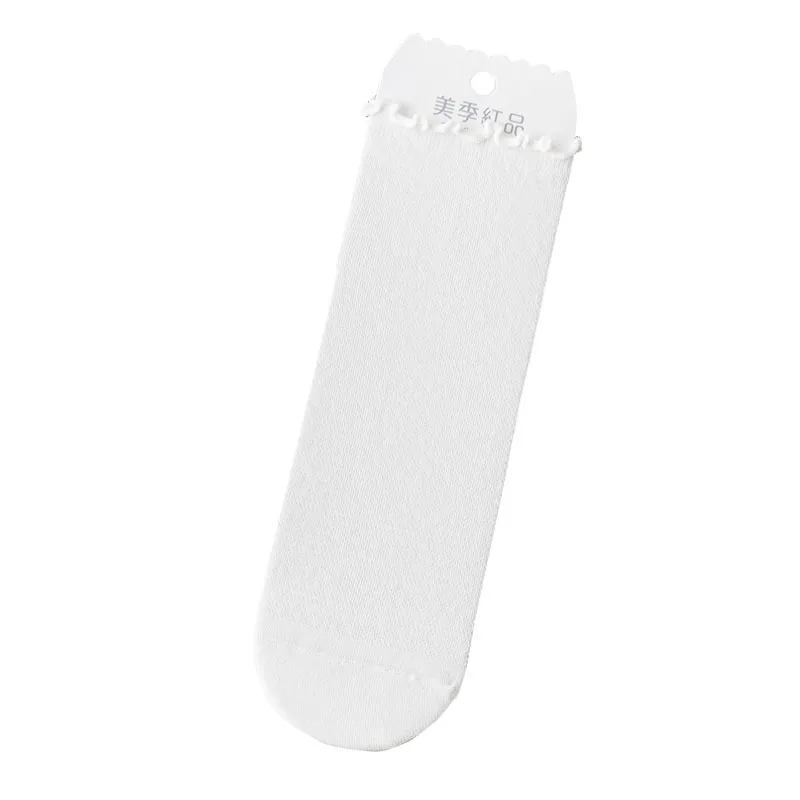 

Fashion Socks New Spring Summer Long White Retro Lace Cotton Socks Girls Women Casual Sweet Cotton Breathable Women Socks