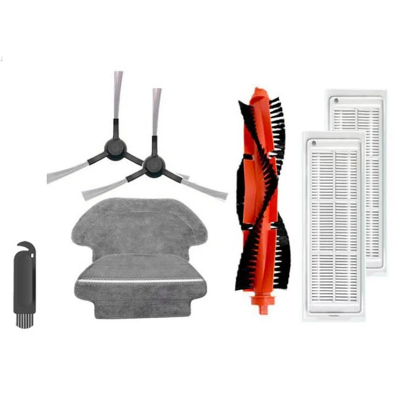 

Parts for Xiaomi Robot Vacuum Mop Cleaner STYJ02YM Main & Side Brushes Wet Mopping Cloth Hepa Filter Water Tank Dustbin