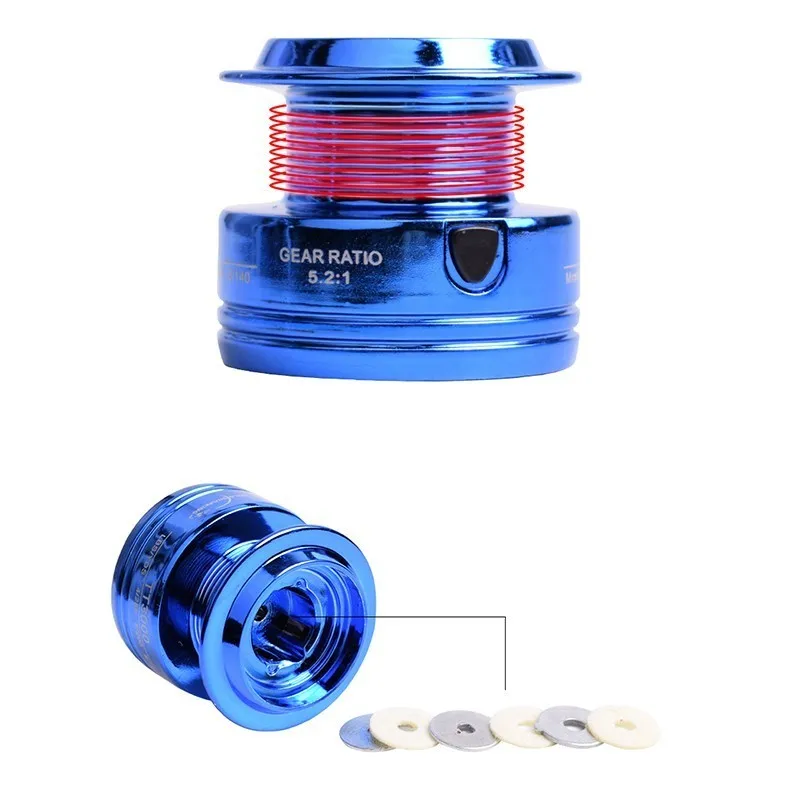 Катушка для спиннинга Mavllos металлическая катушка морской рыбалки максимальное