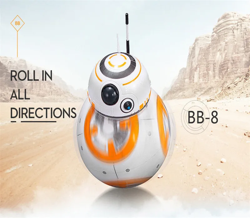 2 4G робот с дистанционным управлением интеллектуальное Обновление RC BB8