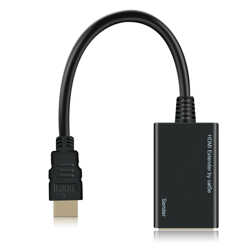 30 м HDMI удлинитель для RJ45 CAT5e CAT6 UTP LAN Ethernet Ретранслятор 1080P 3D до футов|Кабели HDMI| |