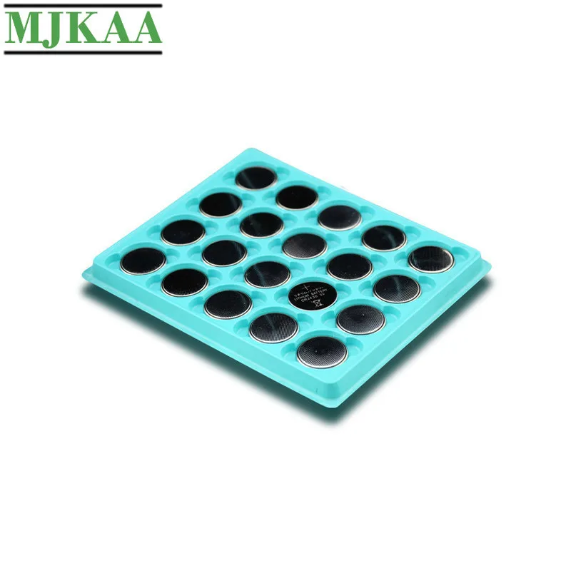 MJKAA 20 шт. CR2450 3 в кнопочные батареи KCR2450 5029LC LM2450 элемент монет литиевая батарея CR 2450