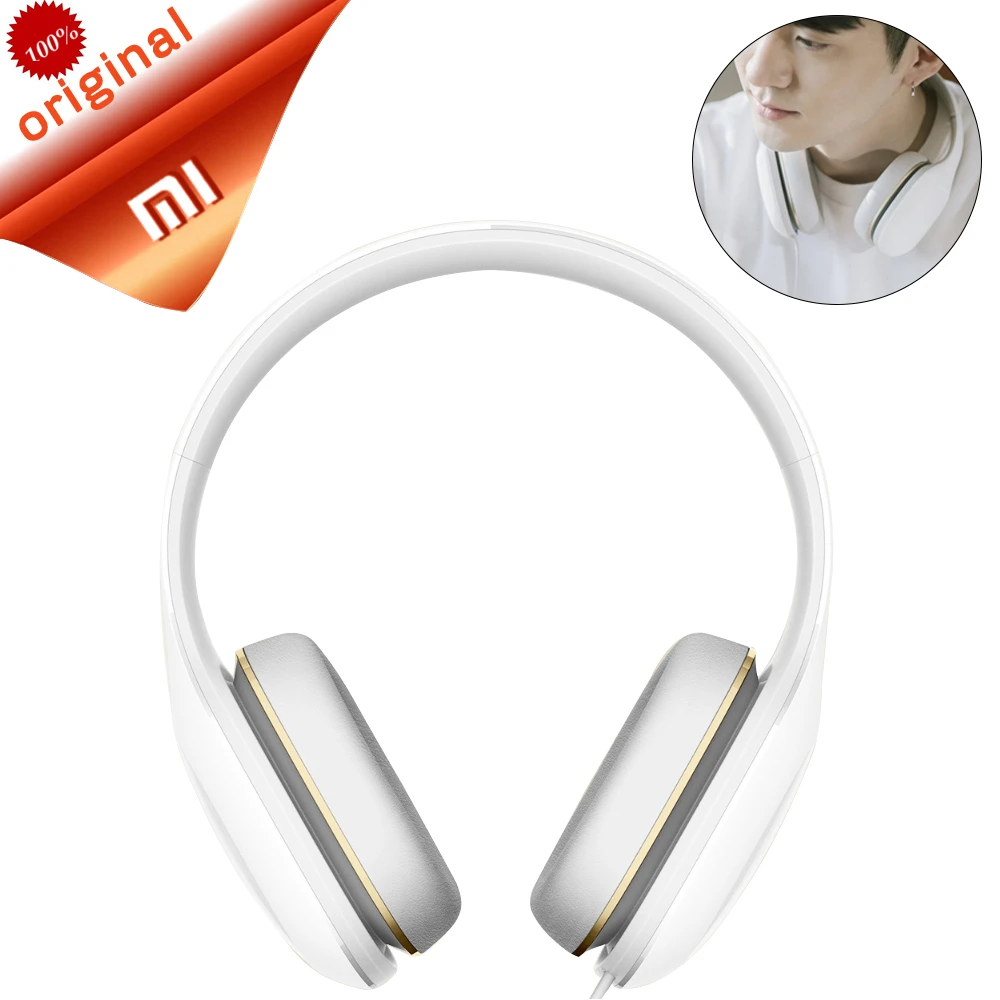 Оригинальные Xiaomi mi удобные наушники Xiaomi mi наушники с mi c Xiao mi гарнитура с шумоподавлением Xiao mi наушники