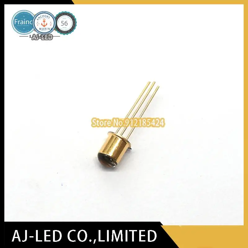 2pcs/lot PD1300-130D32-I photodiode PIN wavelength 1000nm-1550nm near infrared detection DIP-3