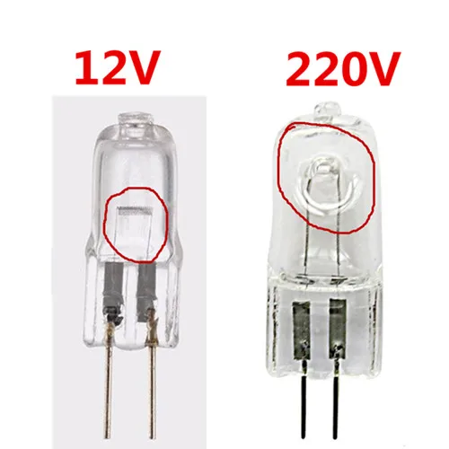 5 шт./лот галогенная лампа g4 220v 20w 35w 50w с украшением в виде кристаллов светильник машина Рабочая лампа g4 220v 35w галогенные лампы g4 220v 50w