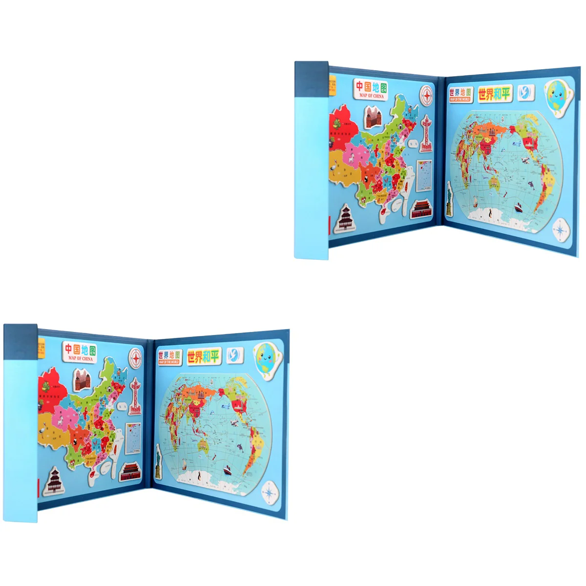 

146 шт. в одном наборе, магнитная деревянная головоломка, Карта мира, развивающая игра, китайская карта, игра для детей