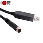 Кабель для программирования ПЛК 1761-cbl-pm02 USB DB9 до 8 Din RS232, последовательный кабель для ПЛК Allen Bradley серии 1000, 1100, 1200, 1400, 1500