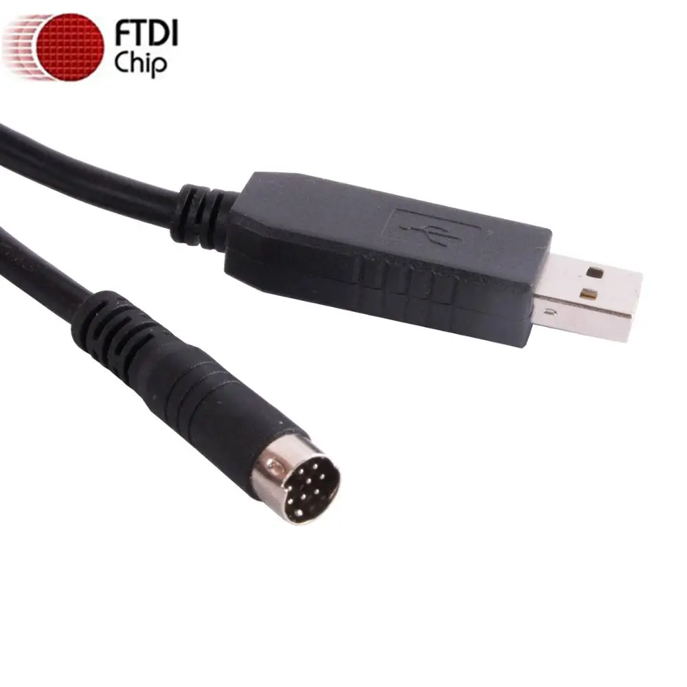 Программируемый кабель PLC 1761 cbl pm02 USB DB9 до 8 Din RS232 серийный для Allen Bradley 1000 1100 1200 1400 1500