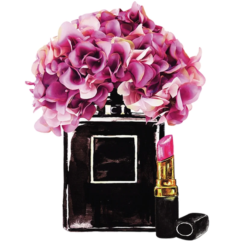 Термонаклейки с аппликацией для девушек модные термотрансферные топы виниловые