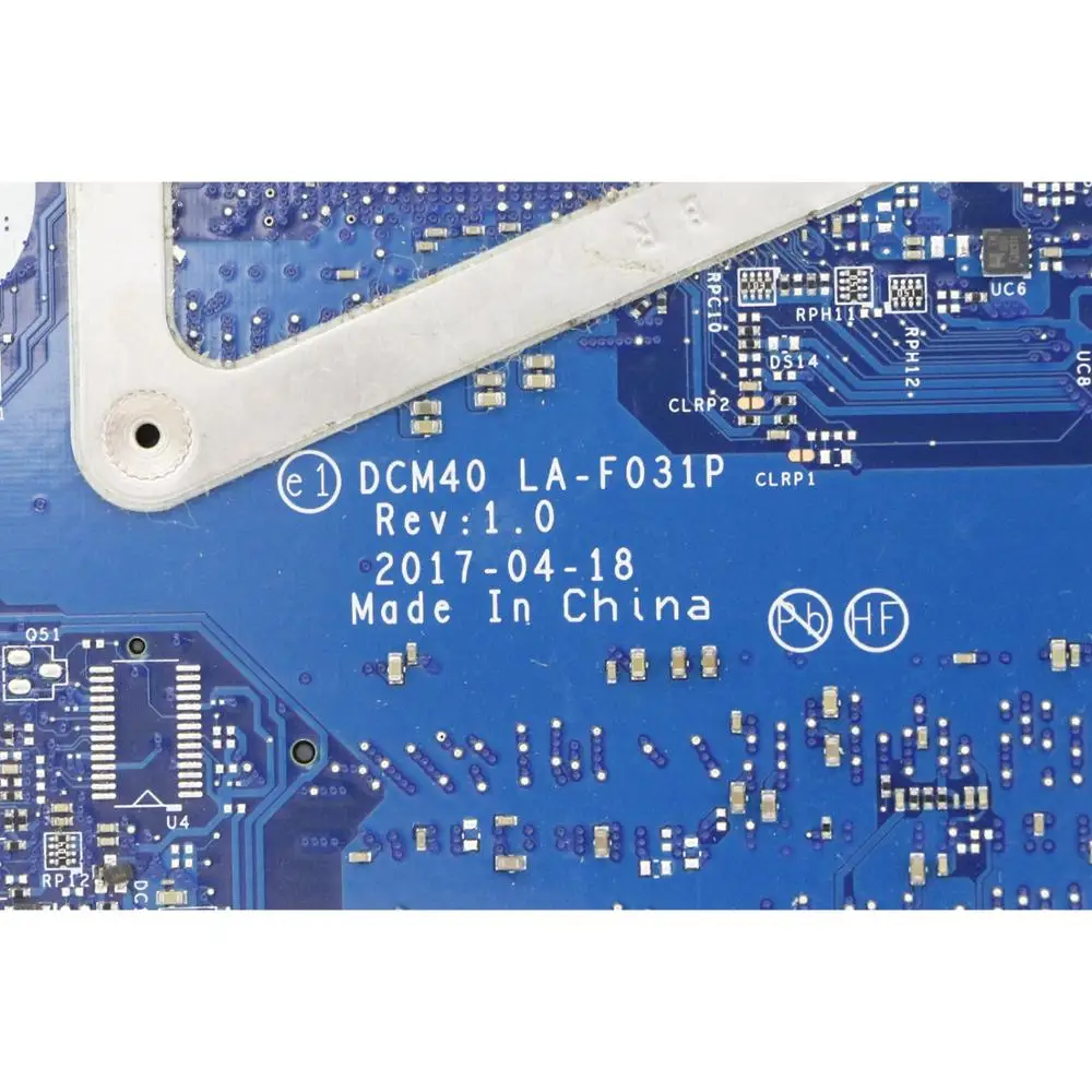 930574-001 Genuine Working Laptop UMA Motherboard DCM40 LA-F031P w/ i5-7200U CPU for HP 14-BF |