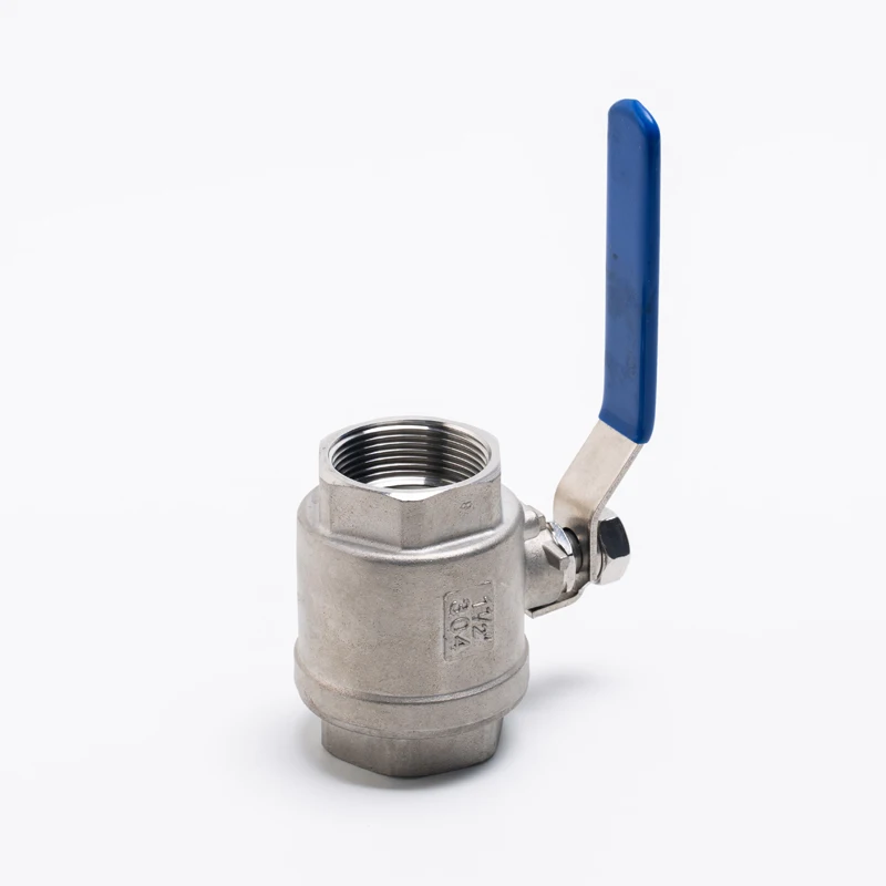 1-1/2" 2" Two-pieces Stainless Steel 304 Pipe Ball Valve Female Threaded Sanitary ON-OFF Ball Valve Full Port For Homebrew