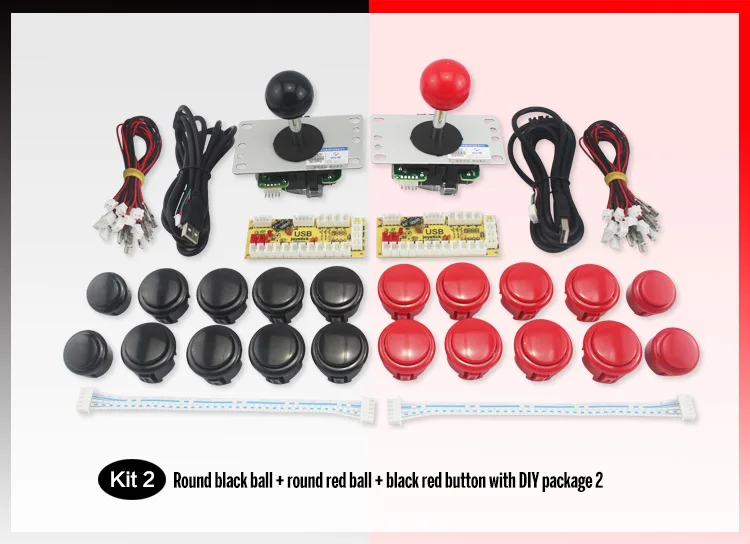 Высокое качество аркадный diy Шкаф Набор diy raspberry pi аркадная Кнопка джойстик для продажи Создайте свой собственный аркадный шкаф комплект