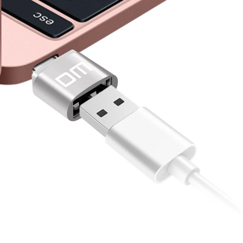 Переходник DM Type C USB Male to USB2.0 Femail OTG для устройств с интерфейсом type c|usb otgusb otg converter |