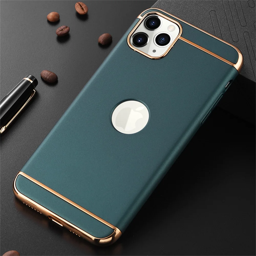 Luxury Plating Phone Case For iPhone 11 pro Max Ultra Thin PC Hard Back Cover 6 6S 7 8 Plus X XR XS MAX Cases NEW |