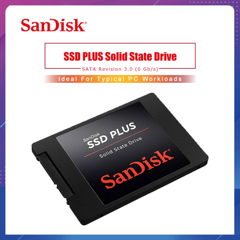 SSD-накопитель Sandisk 120/240/480 Гб | Компьютеры и офис
