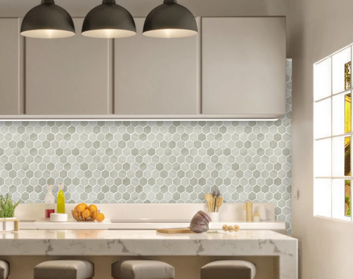 Настенная 3d Бумага easytile настенное украшение с Христом шестигранные